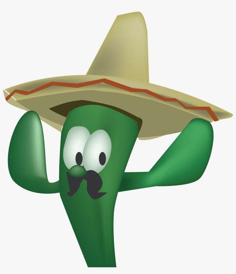 Graphic Free Sombrero Big Image Png - Cactus Png, transparent png download