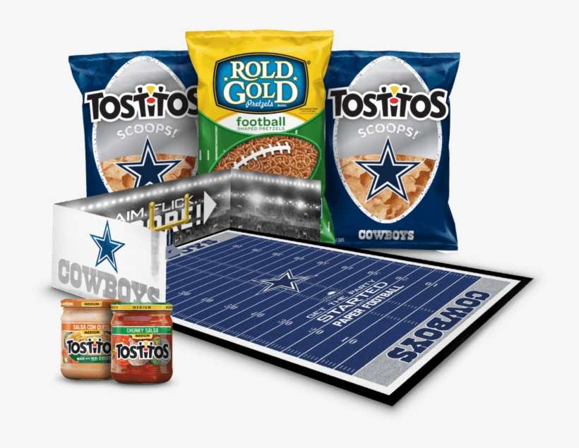 Dallas Cowboys Nfl Party Box - Frito-lay Nfl Cowboys Team Pack, Variety Pack, transparent png download