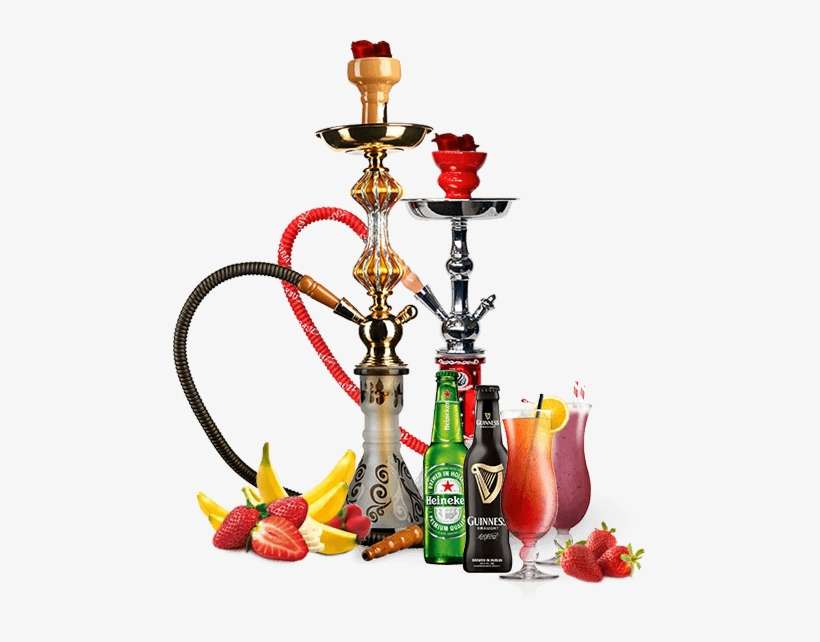 Drinks And Hookah At Fusion Bar And Lounge Hookah And Drinks Png PNG
