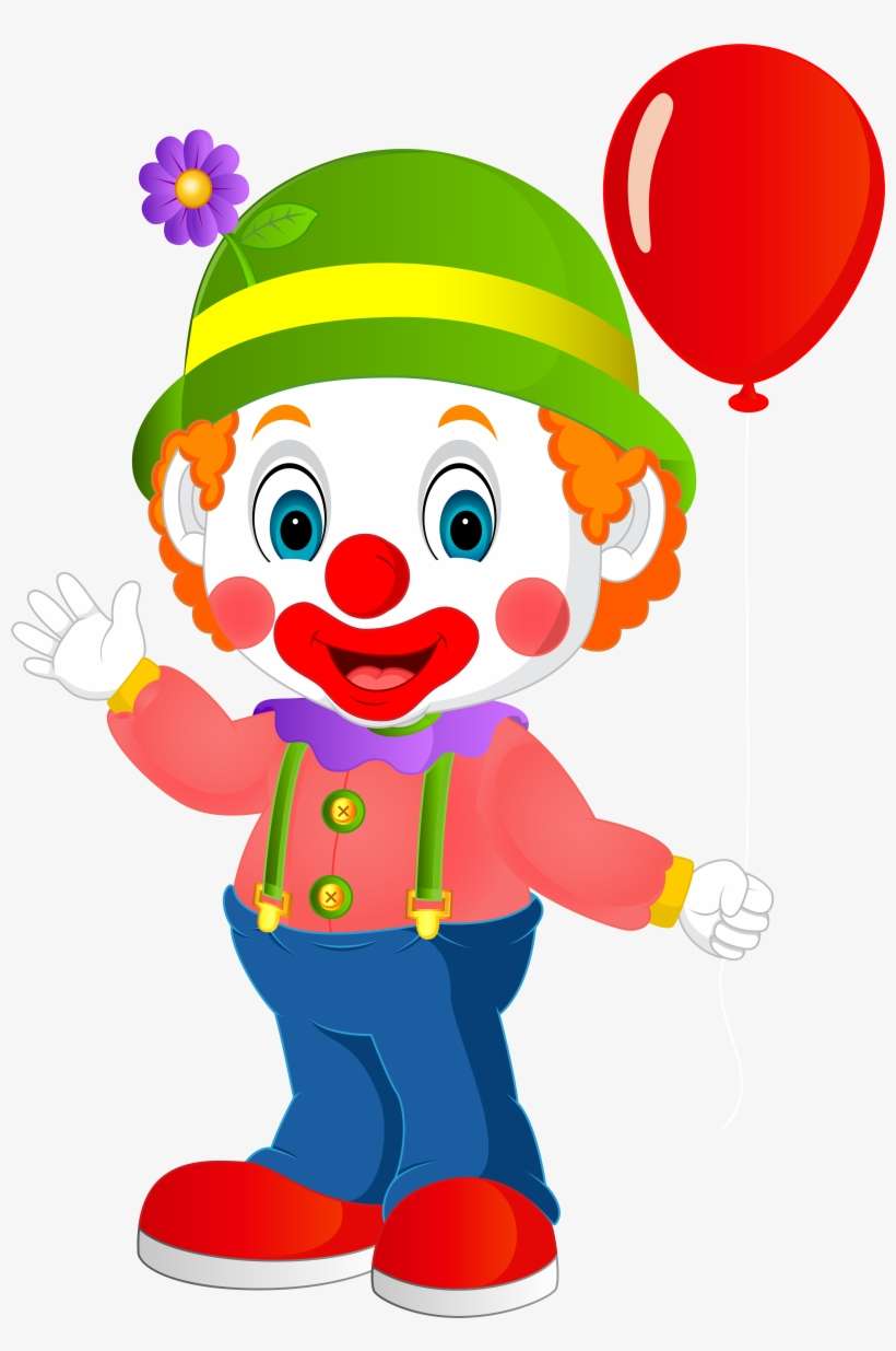 Cute Clown Png, transparent png download