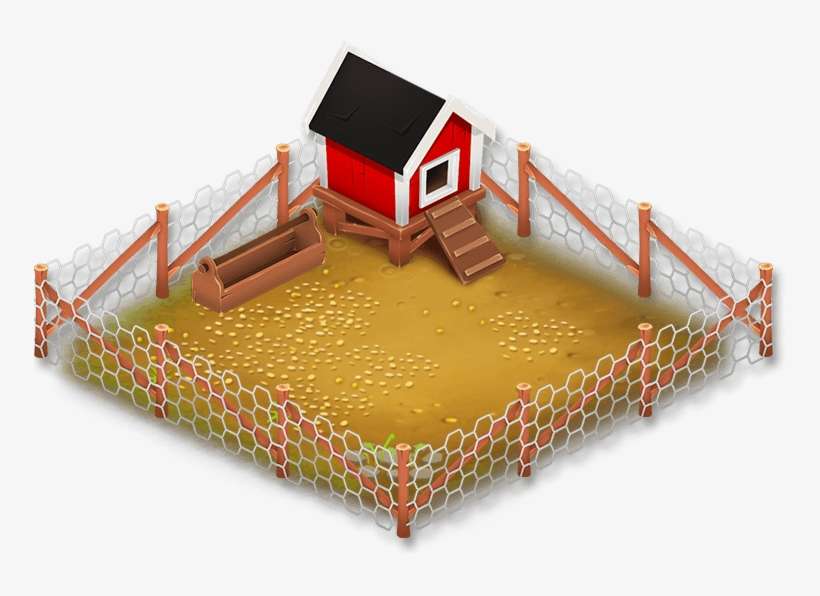 Chicken - Hay Day Chicken Coop, transparent png download