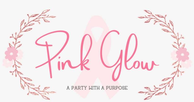 1-pinkglowlogo - Calligraphy, transparent png download