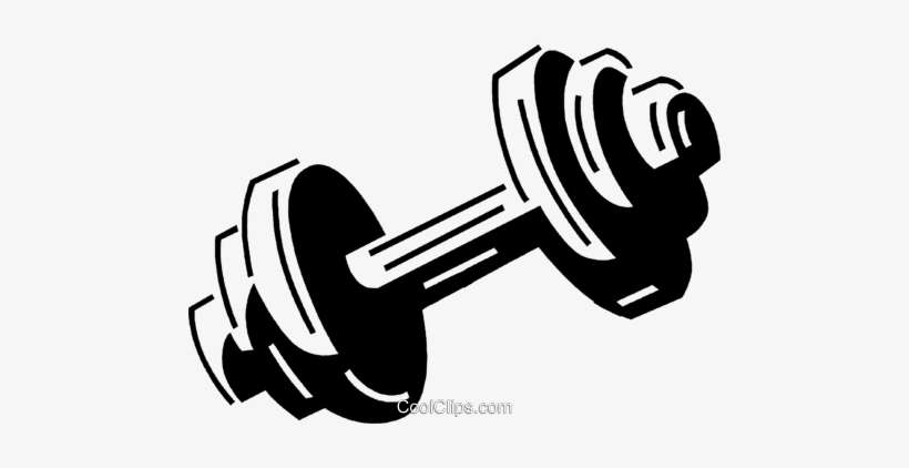 Bright Inspiration Dumbell Clipart Dumbbell Royalty - Dumbbell Clipart No Background, transparent png download