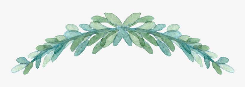 Watercolor Leaves 1 768×302 - Heaven Is Cheering You On Today Tomorrow, transparent png download
