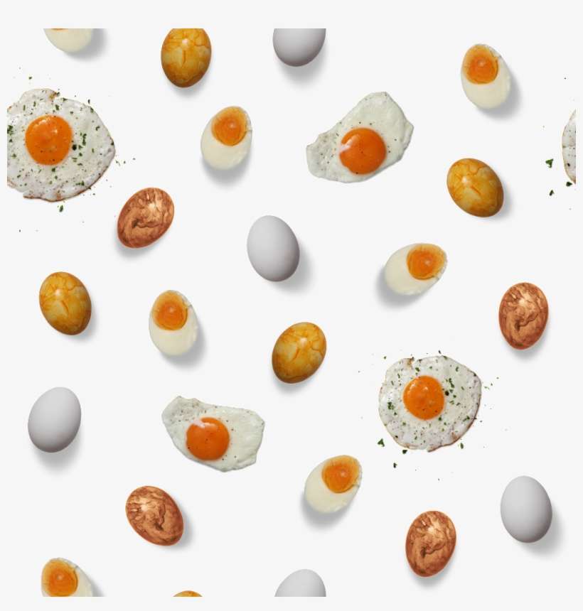 Hand-painted Various Eggs Background Image Png Transparent - Portable
