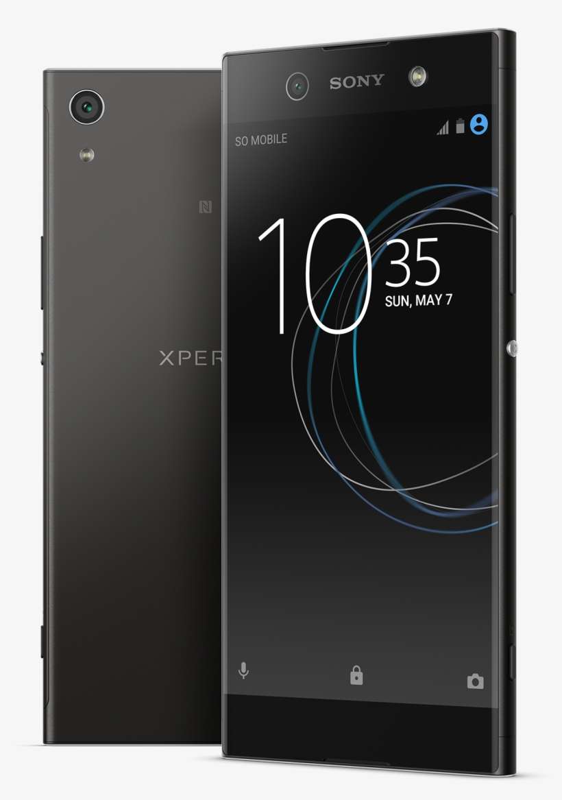 Sony Xperia Xa1 Ultra Black Mobile Phone, transparent png download