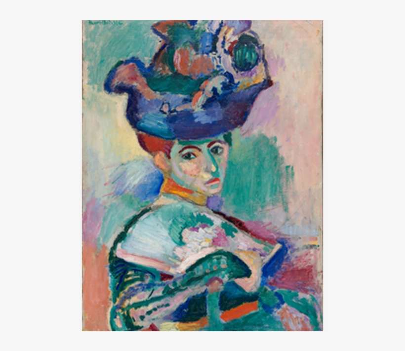 Henri Matisse The Woman With A Hat 1905, transparent png download