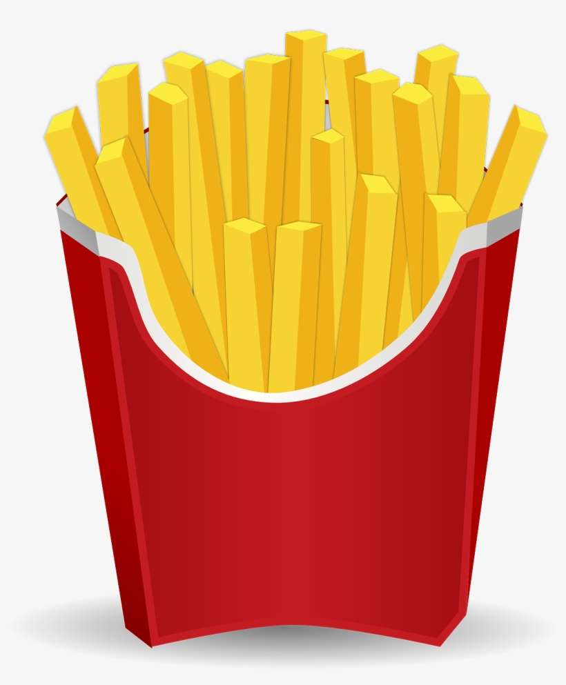 How To Set Use French Fries Clipart, transparent png download