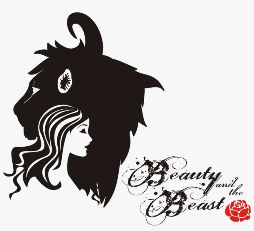 Beauty And The By Clipart Library Download - Beauty And The Beast, transparent png download