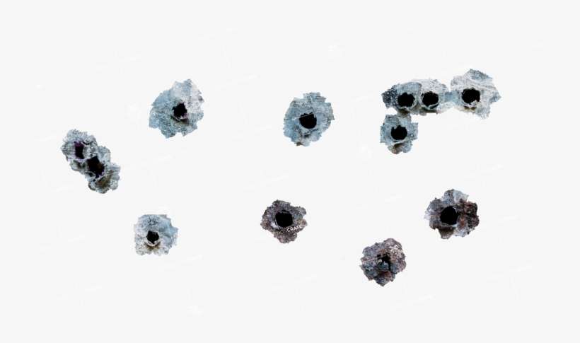Bullet Hole - Stock Photography, transparent png download