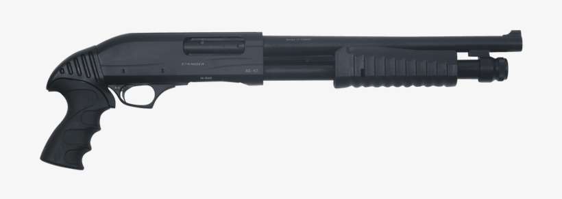 Pump Shotgun Png - Magnum Kısa Dipçik Pompalı, transparent png download