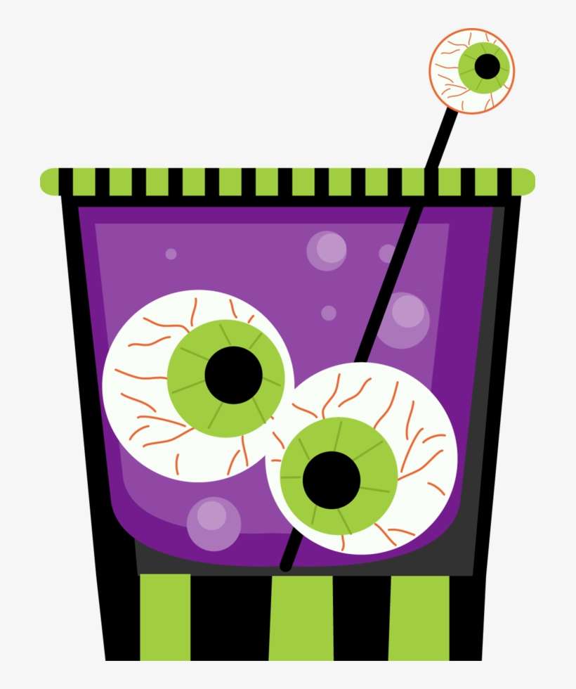 Drink Clip Art - Halloween Cocktail Clip Art, transparent png download