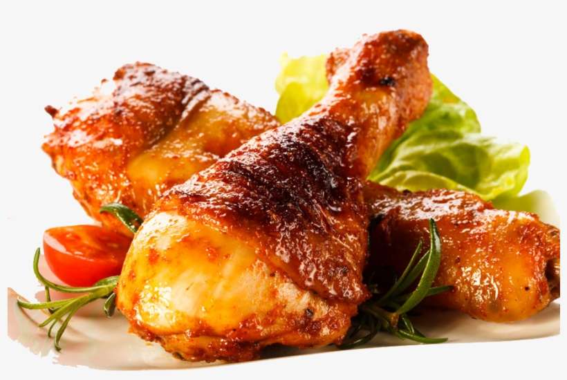 Cooked Chicken Png Transparent Image - Chicken Leg Piece Png, transparent png download