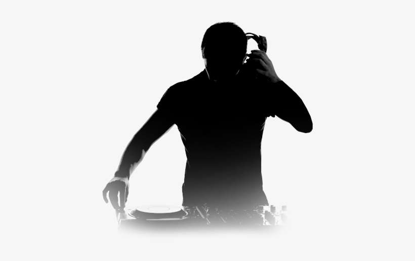 Dj Silhouette Png - Transparent Dj Png, transparent png download