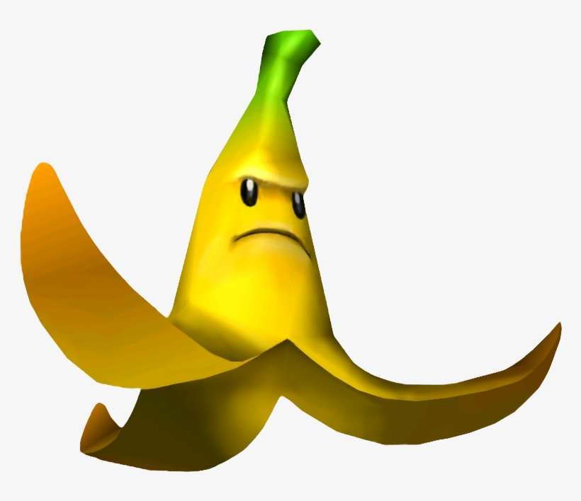 Giant Banana - Mario Kart Double Dash Big Banana, transparent png download