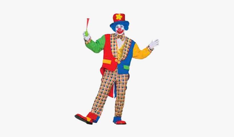 Clown Png Hd - Adult Clown Costume - Men's Clown Halloween Costumes, transparent png download