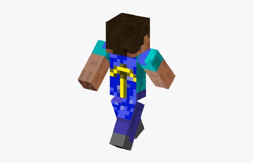 Installation - Minecraft Steve With Cape, transparent png download