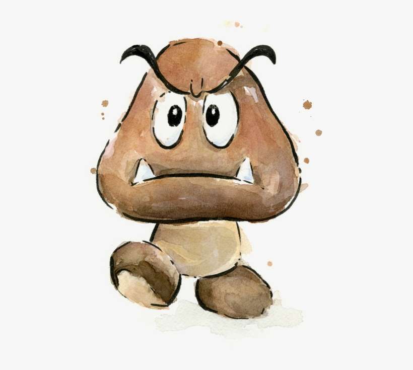 Click And Drag To Re-position The Image, If Desired - Characters Out Of Mario, transparent png download