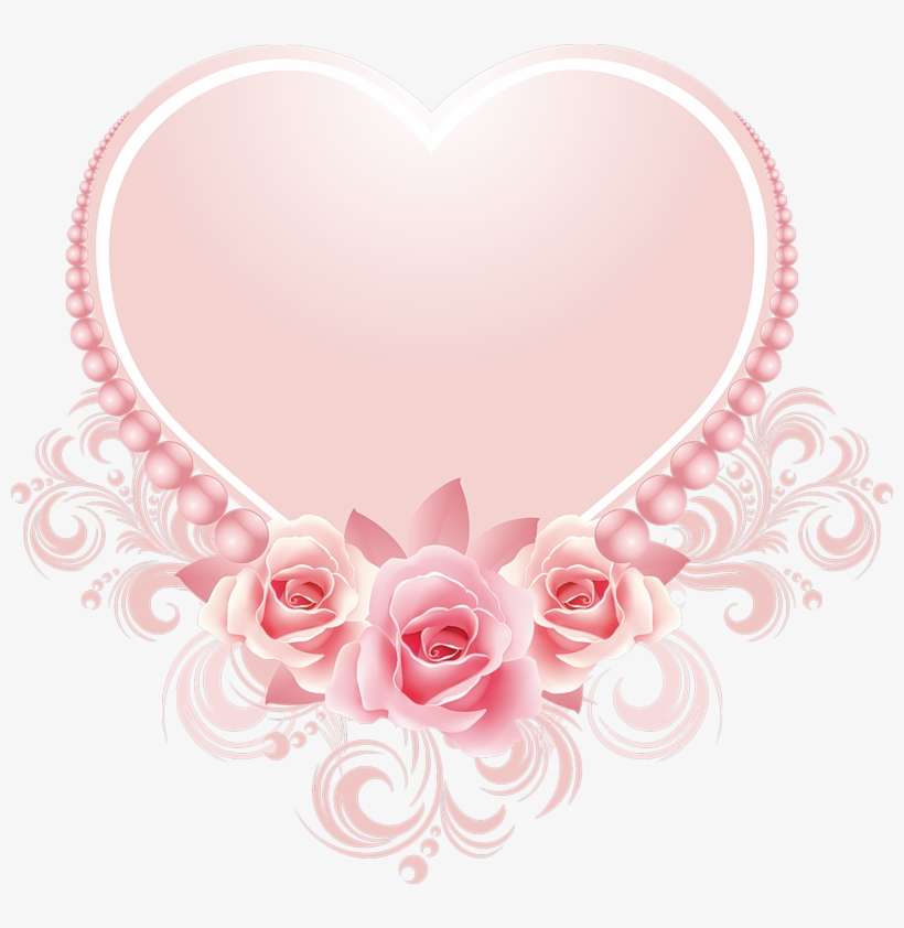 Валентинки В Png - Marcos De Fotos Rosas, transparent png download