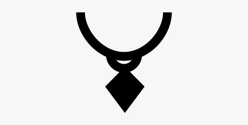 Free Necklace Icon Png Vector - Necklace Icon Png, transparent png download