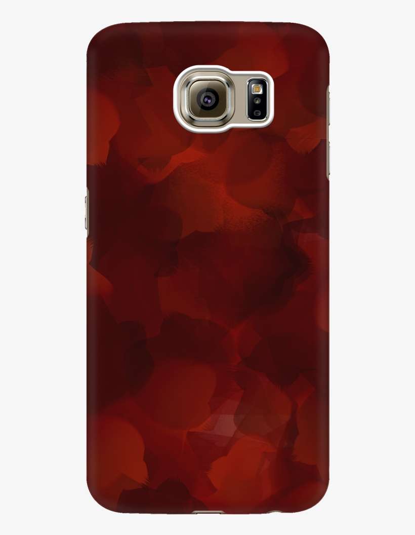 Red And Black Watercolor Phone Case - Mobile Phone, transparent png download
