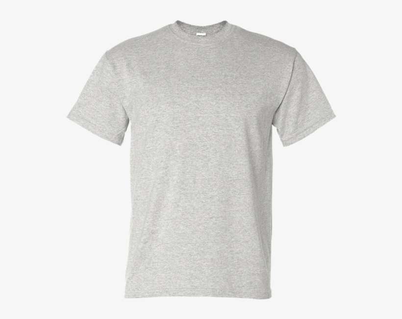 Dryblend 50/50 T Shirt - Bella Canvas 3001 Ash, transparent png download