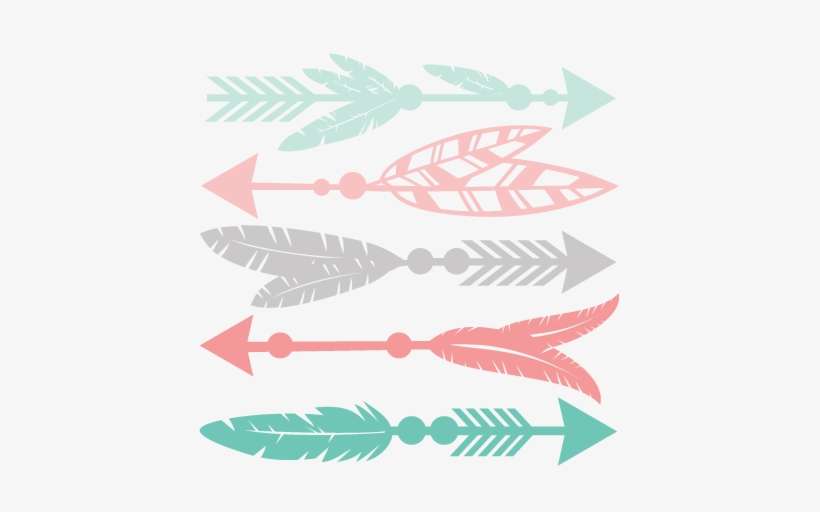 Clip Art Freeuse Stock Arrows Clipart Watercolor - Feathers And Arrow Clip Art, transparent png download