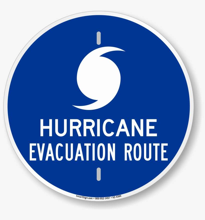 Zoom, Price, Buy - Evacuation Route Sign, 18" X 18", transparent png download