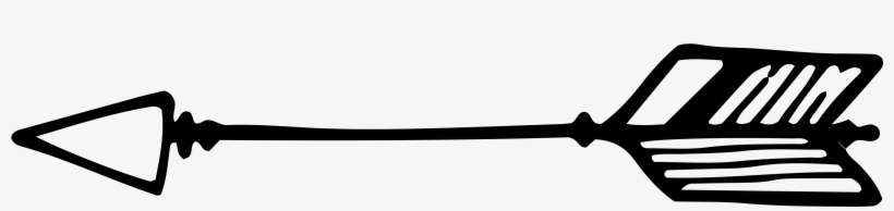 12 Hand Drawn Arrows - Joshua 1 9 Calligraphy, transparent png download