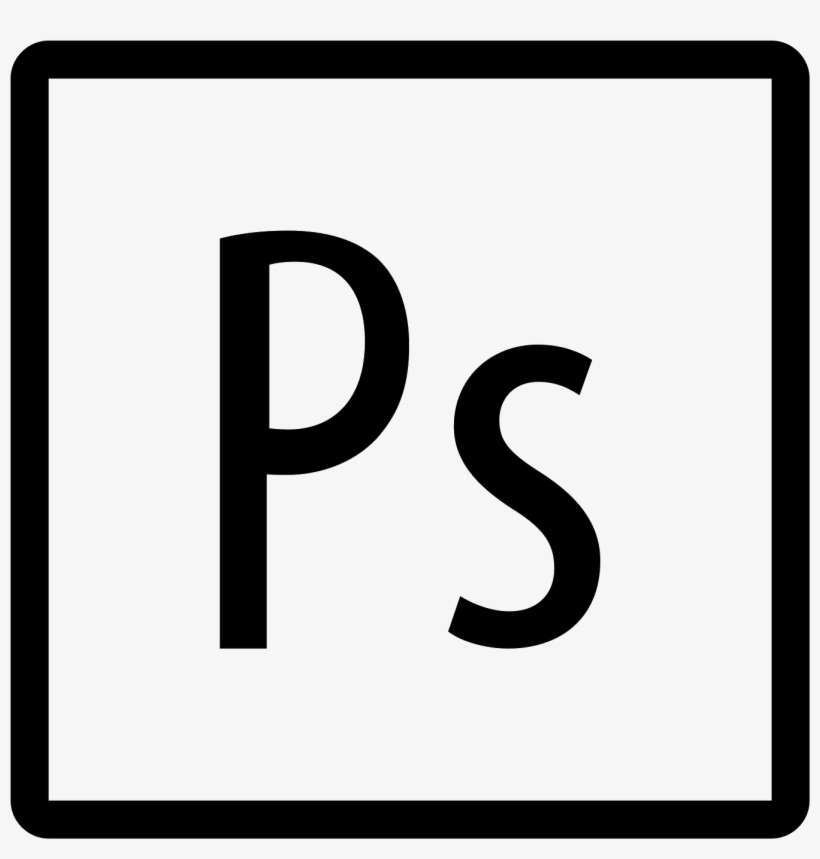 Photoshop White Logo Png, transparent png download