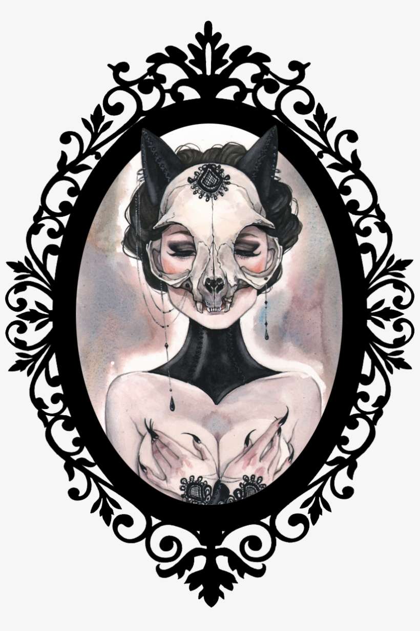 Picture - Vintage Mirror Frame Clip Art, transparent png download