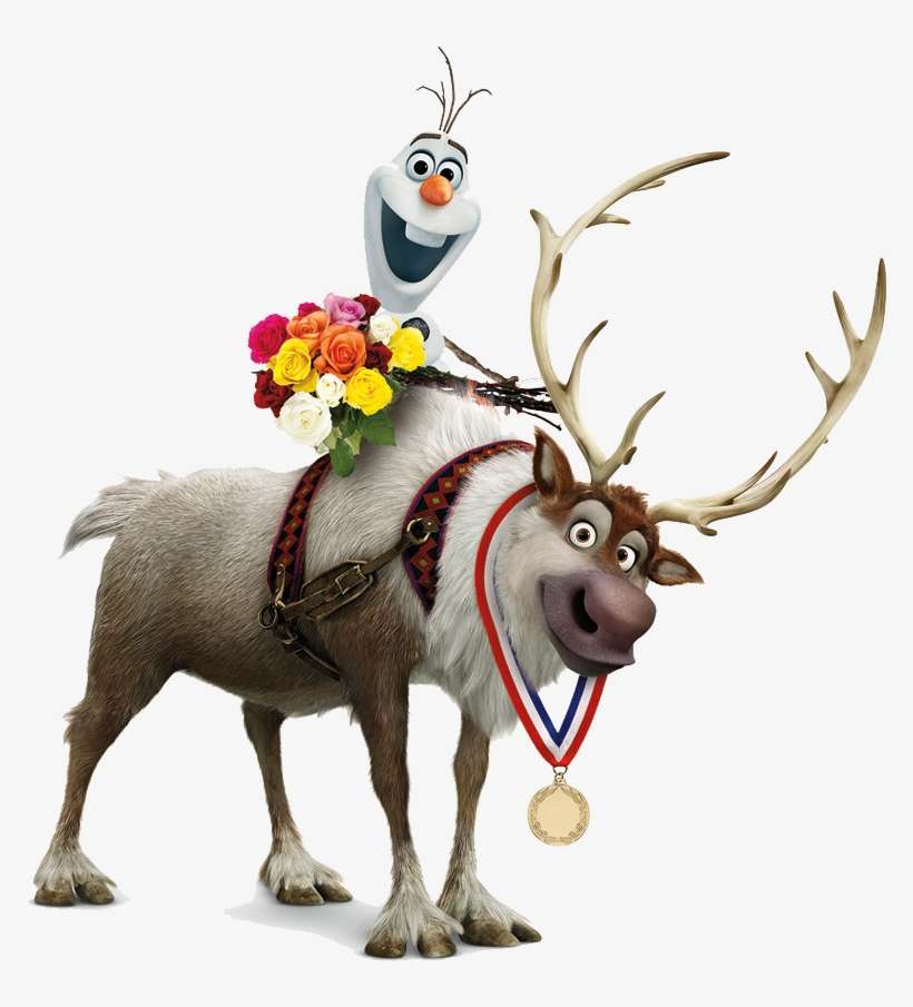Frozen Sven Png Image - Kristoff And Sven Frozen, transparent png download