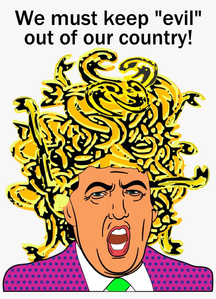 Donald We Must Keep Evil Out Of - Donald Trump, transparent png download