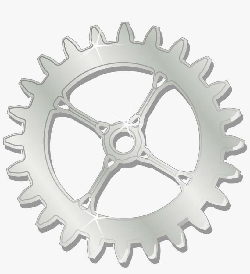 Cog, Metal, Free, Wheel, Chrome, Gear, Machine, Gears - Steampunk Dieselpunk Cyberpunk Clockpunk, transparent png download