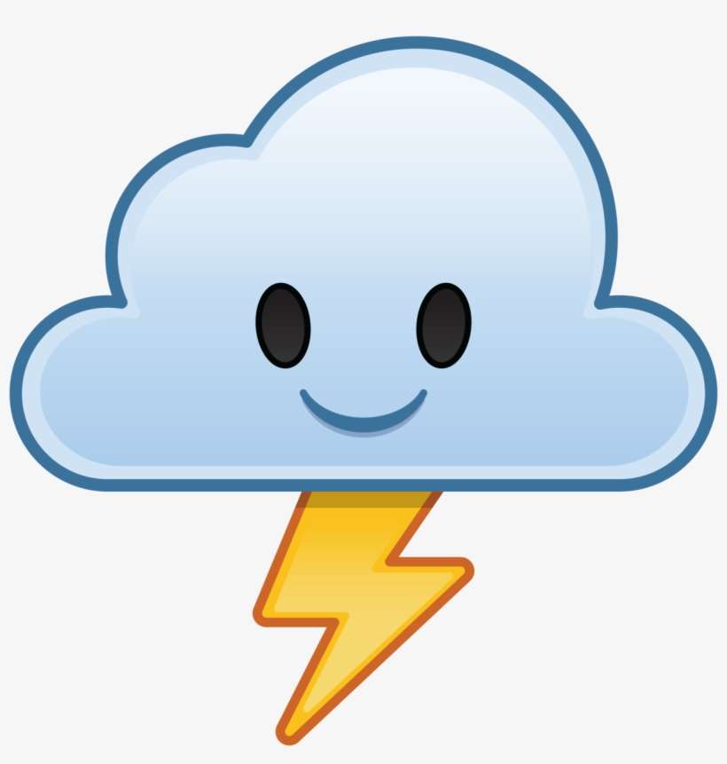 Emoji Blitz Lightning - Emoji Blitz, transparent png download