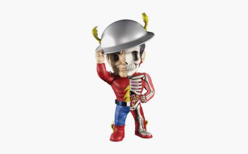 Mighty Jaxx Xxray Dc Golden Age The Flash Vinyl Figure - Figur: Dc Comics - Xxray Golden Age The Flash, transparent png download