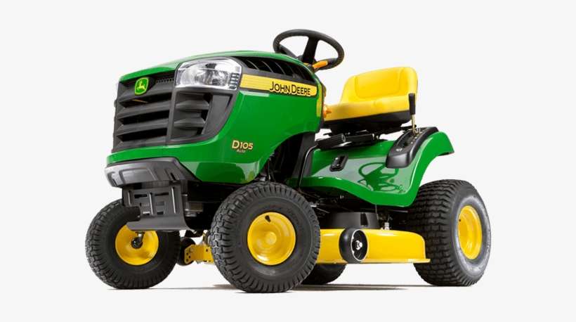 New D105 Lawn Tractor - John Deere D105, transparent png download