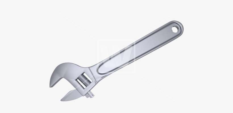 Metal Wrench Tool - Wrench With No Background, transparent png download