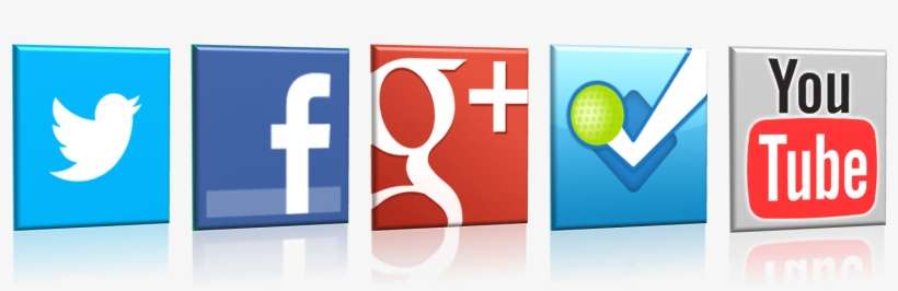 Social Media Accounts Logo, transparent png download