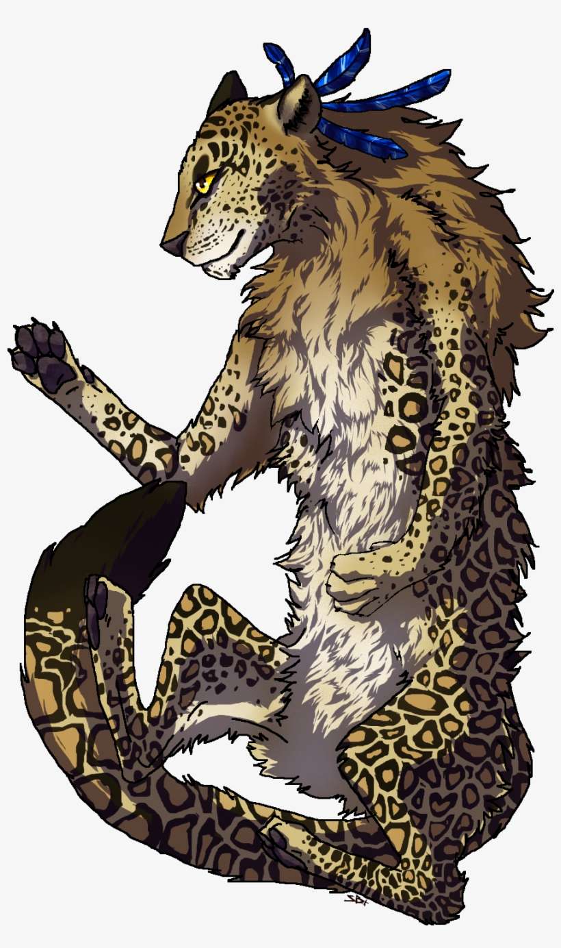 Some Of My Own Trash X3 Leopon Drawn On Krita - Bobcat, transparent png download