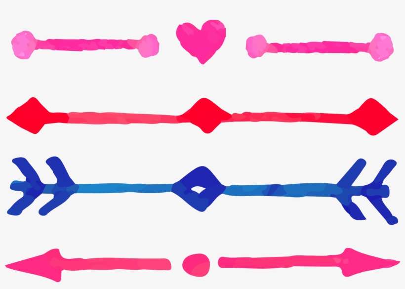 Graphic Transparent Library Arrows Clipart Watercolor - Watercolor Painting, transparent png download