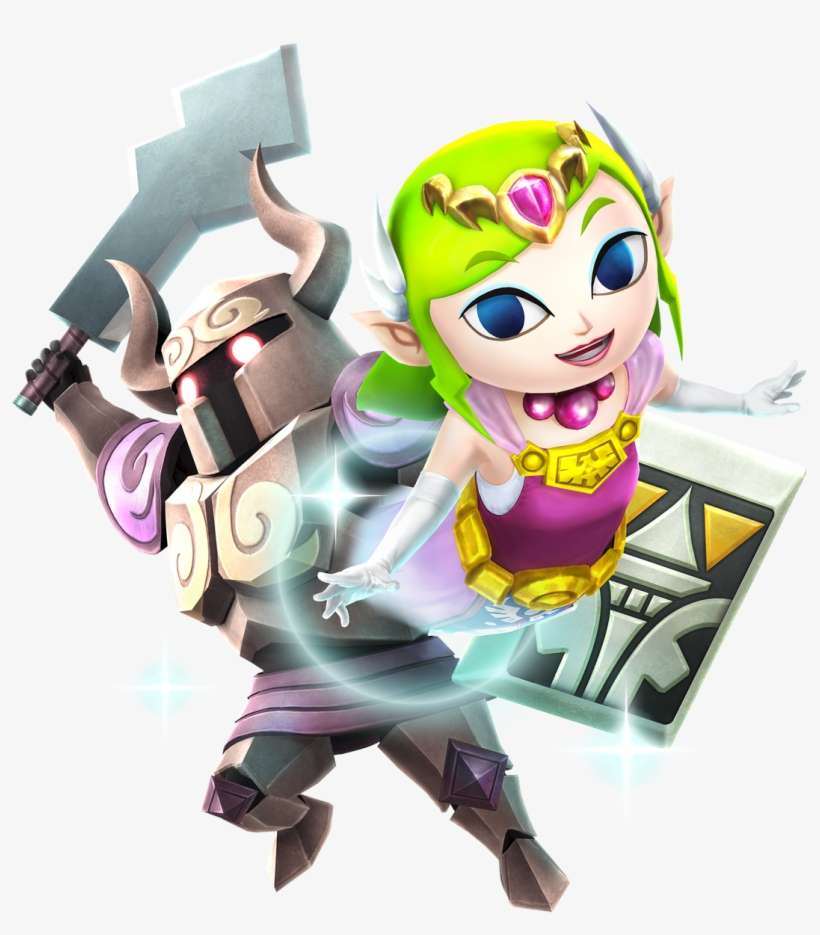 Hyrule Warriors The Legend Of Zelda - Hyrule Warriors Toon Zelda, transparent png download
