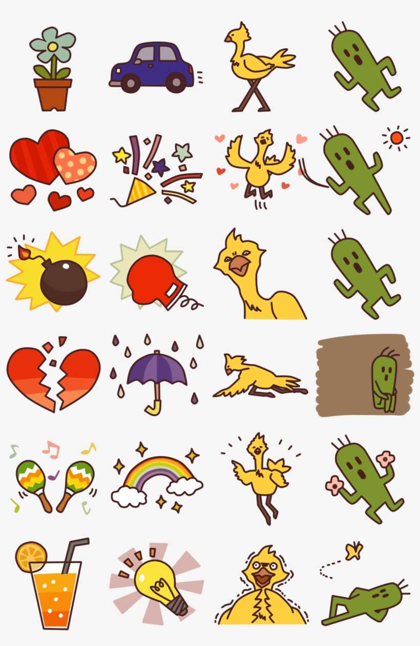 Transparent Carbuncle Emojis They're Not Vector Quality - Final Fantasy Emoji, transparent png download