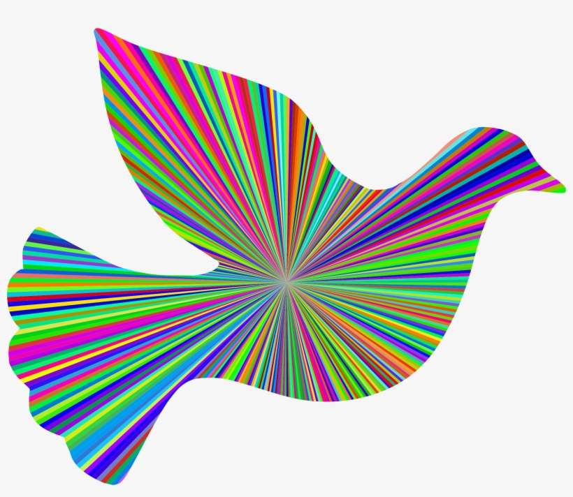 Peace Dove Sunburst Icons Png - Portable Network Graphics, transparent png download