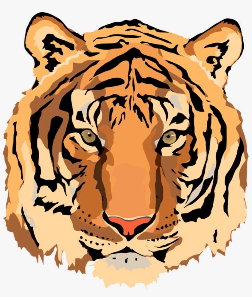 Tiger Vector Image Clipart Best Png Best Tiger Transparent - Portmonetka Na Drobne Tri-coastal Design Tiger, transparent png download