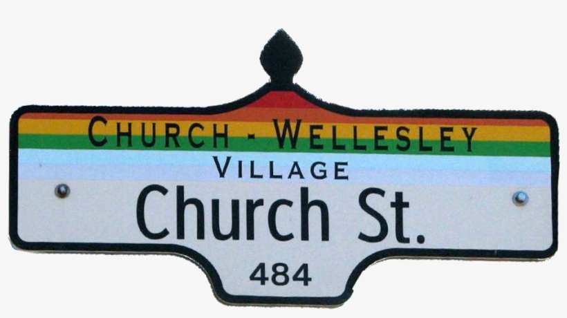 Church Street, Toronto, Canada Sign - Toronto, transparent png download