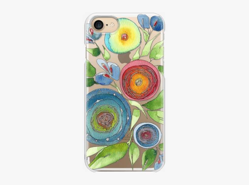 Casetify Iphone 7 Case - Watercolor Paint, transparent png download