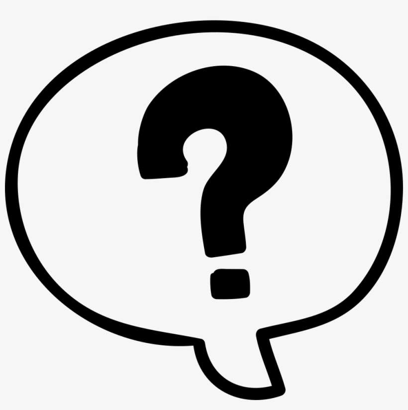 Educational Questions Hand Drawn Speech Bubble Comments - Any Questions Icon, transparent png download