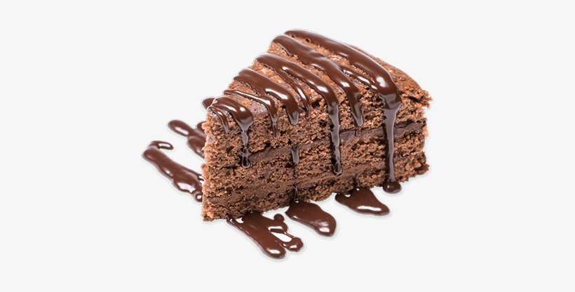 Torta De Chocolate Png - Кусок Торта Пнг, transparent png download