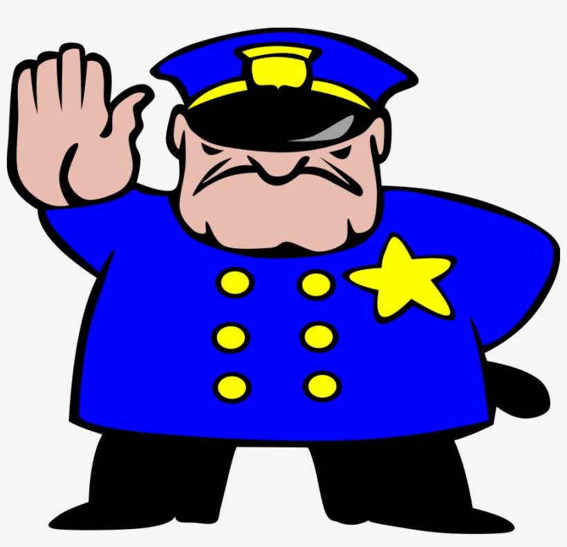 Police Man Clipart Police Clipart Png 900 825 - Stop Police Man, transparent png download